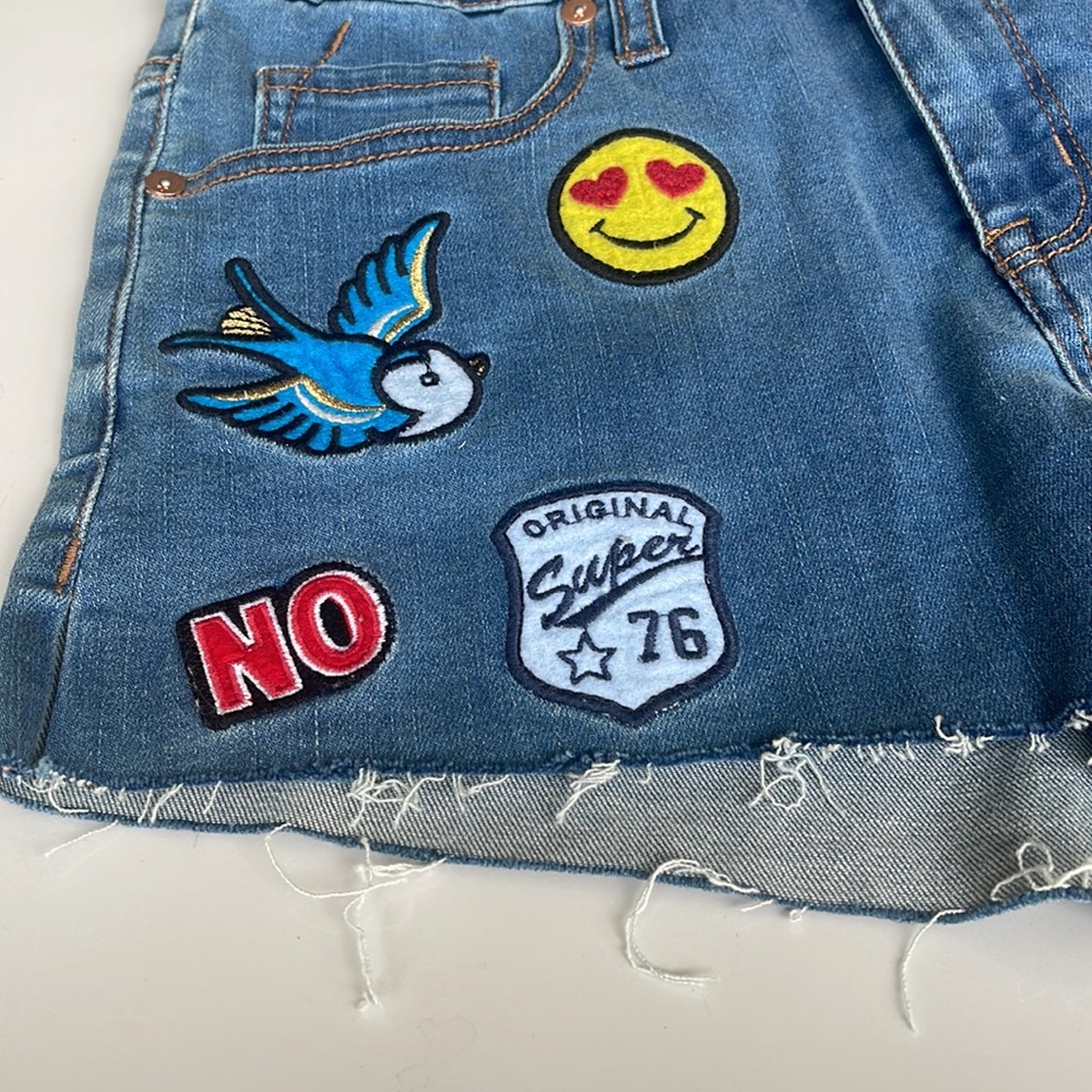 Target High Rise Denim Shorts - Picture 2 of 5